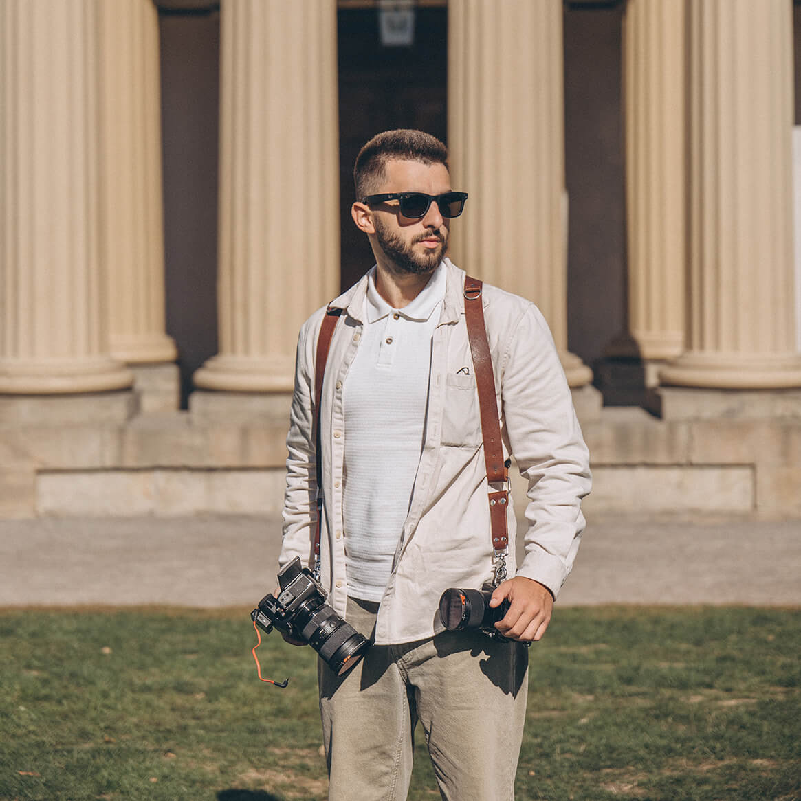 Portrait of second videographer