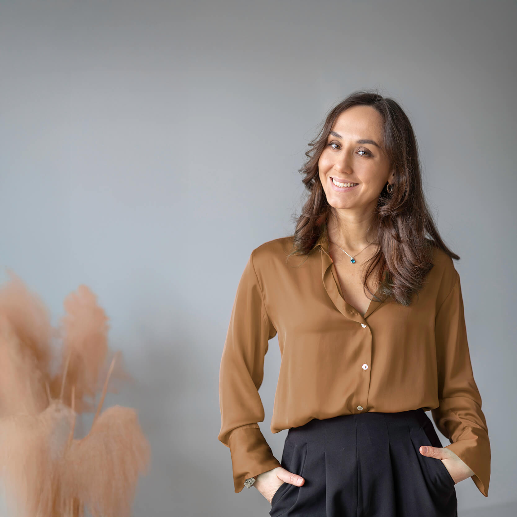 Portrait of filming assistant